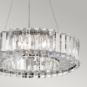 Kichler Chandelier from the Crystal Skye range. Crystal Skye 8 Light Chandelier Product Code = KL-CRYSTAL-SKYE8