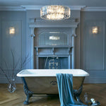 Kichler Chandelier from the Crystal Skye range. Crystal Skye 8 Light Chandelier Product Code = KL-CRYSTAL-SKYE8