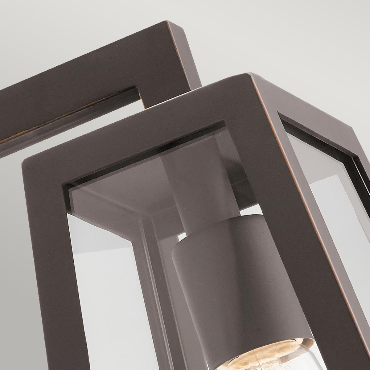 Kichler Outdoor Wall Light from the Delison range. Delison 1 Light Wall Lantern - Medium Product Code = KL-DELISON-M-RZ