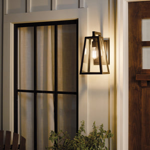 Kichler Outdoor Wall Light from the Delison range. Delison 1 Light Wall Lantern - Medium Product Code = KL-DELISON-M-RZ