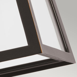 Kichler Outdoor Wall Light from the Delison range. Delison 1 Light Wall Lantern - Small Product Code = KL-DELISON-S-RZ