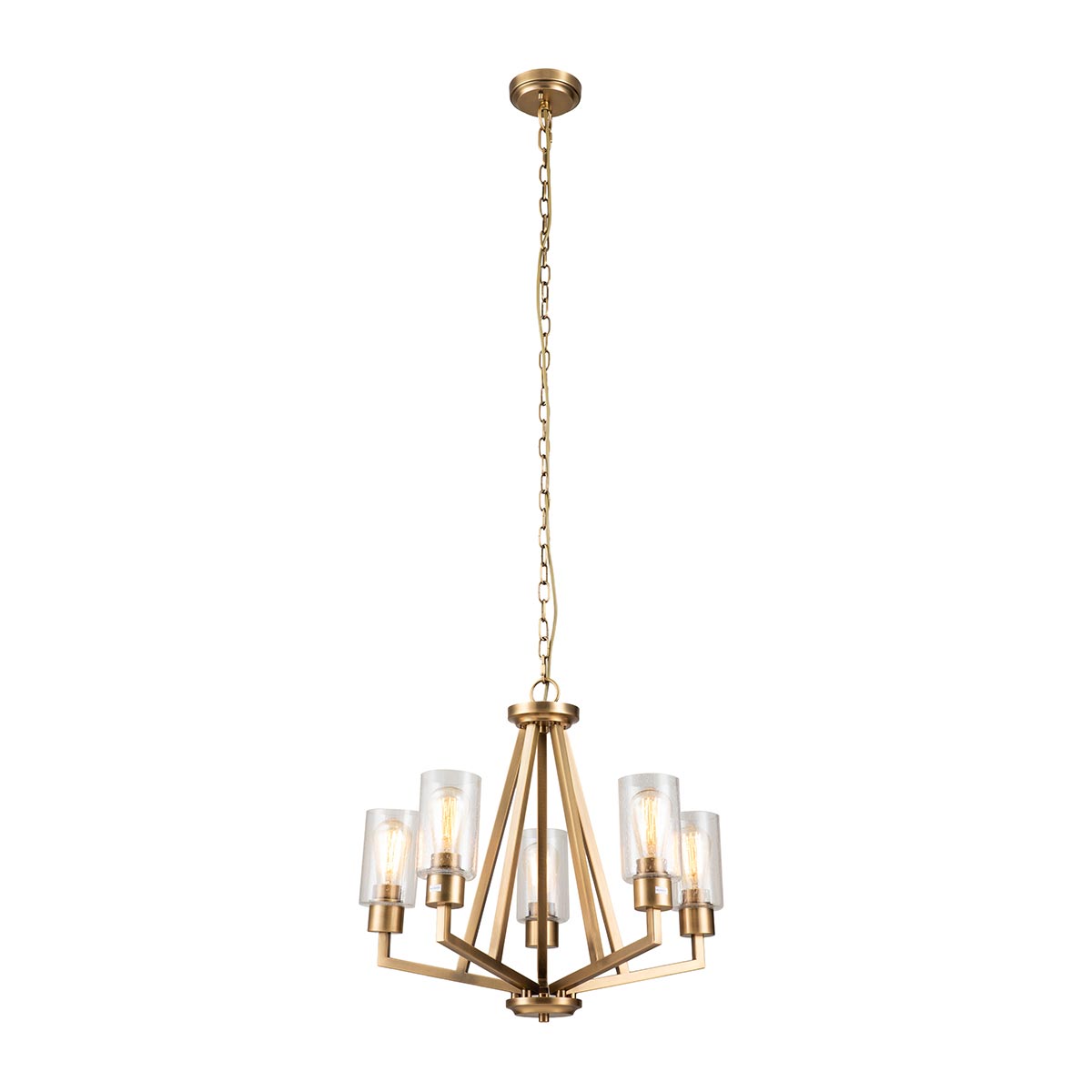 Kichler Chandelier from the Deryn range. Deryn 5 Light Chandelier Product Code = KL-DERYN5-NBR