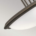 Kichler Ceiling Semi-Flush from the Dreyfus range. Dreyfus 3 Light Semi-Flush – SKU KL-DREYFUS-SFOZ