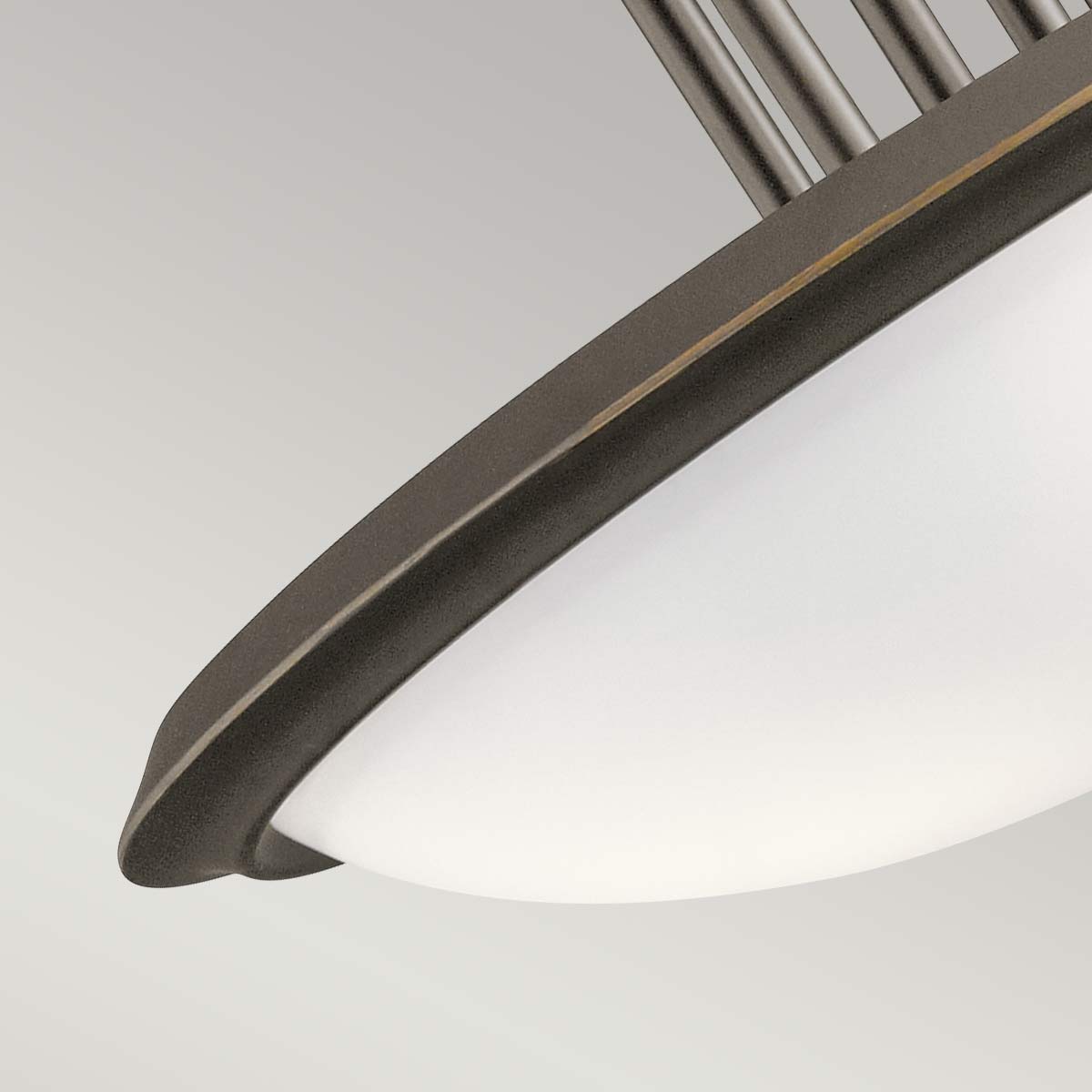 Kichler Ceiling Semi-Flush from the Dreyfus range. Dreyfus 3 Light Semi-Flush Product Code = KL-DREYFUS-SFOZ