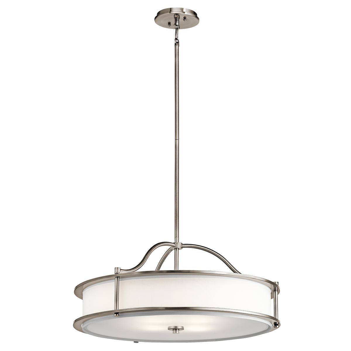 Kichler Pendant from the Emory range. Emory 4 Light Chandelier/Semi-Flush Product Code = KL-EMORY-P-M-CLP