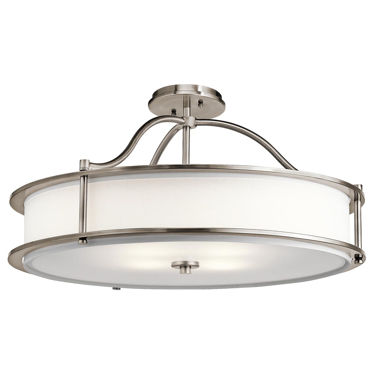 Kichler Pendant from the Emory range. Emory 4 Light Chandelier/Semi-Flush Product Code = KL-EMORY-P-M-CLP