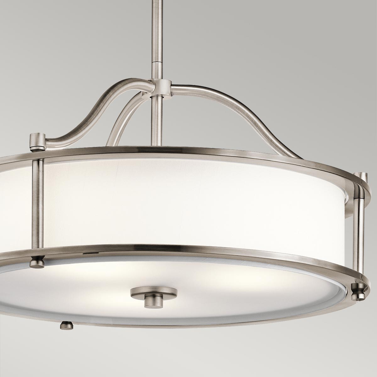 Kichler Pendant from the Emory range. Emory 3 Light Pendant/Semi-Flush Product Code = KL-EMORY-P-S-CLP