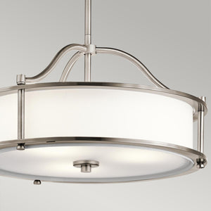 Kichler Pendant from the Emory range. Emory 3 Light Pendant/Semi-Flush Product Code = KL-EMORY-P-S-CLP