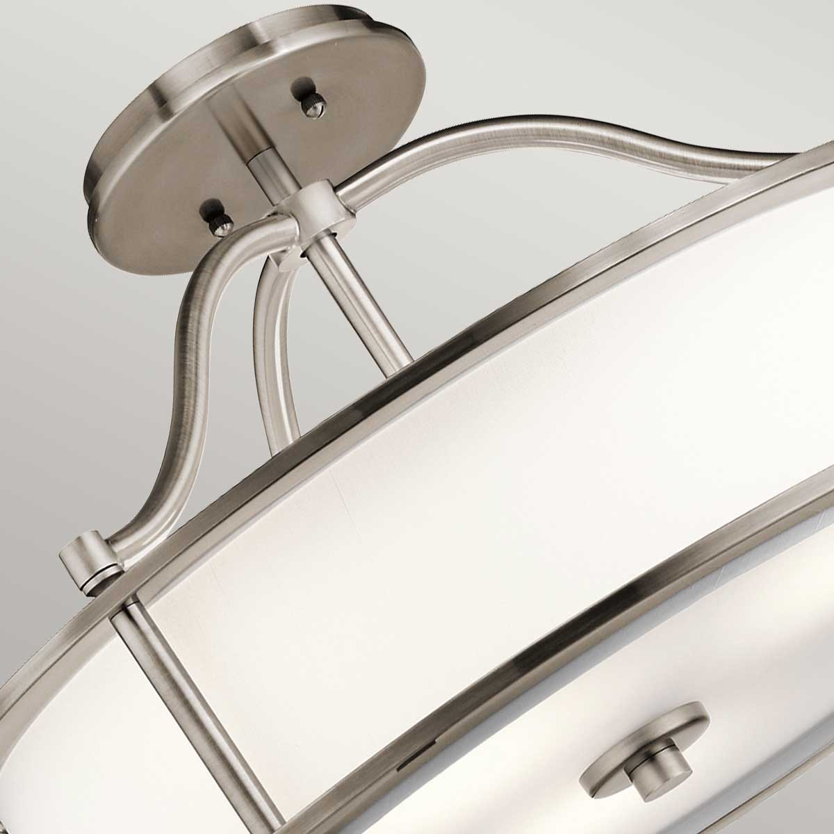 Kichler Pendant from the Emory range. Emory 3 Light Pendant/Semi-Flush Product Code = KL-EMORY-P-S-CLP