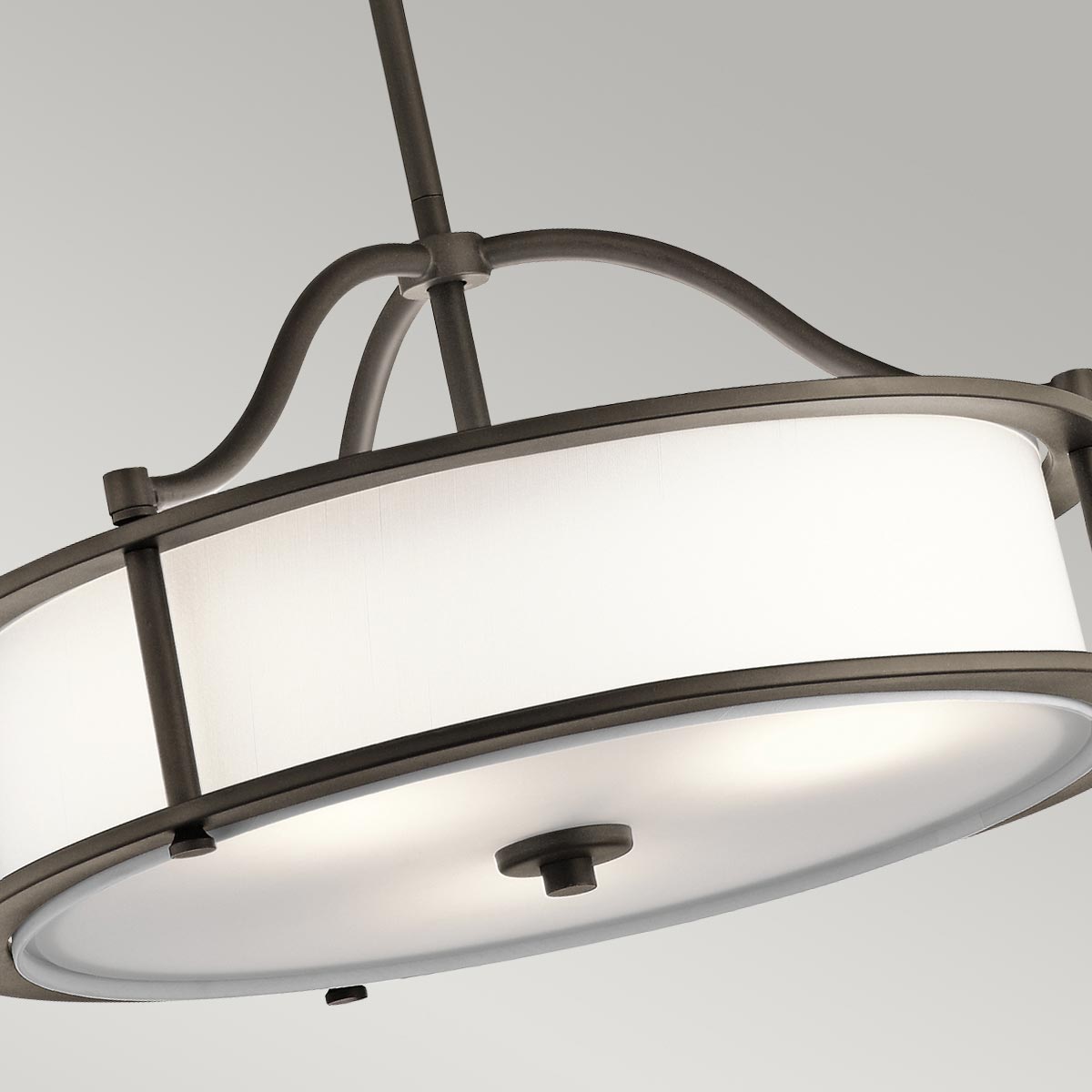 Kichler Pendant from the Emory range. Emory 3 Light Pendant/Semi-Flush Product Code = KL-EMORY-P-S-OZ