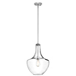 Kichler Pendant from the Everly range. Everly 1 Light Medium Pendant Product Code = KL-EVERLY-P-M-CH