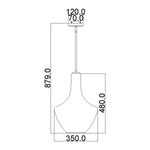 Kichler Pendant from the Everly range. Everly 1 Light Small Pendant – SKU KL-EVERLY-P-S-OZ