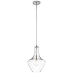 Kichler Pendant from the Everly range. Everly 1 Light Small Pendant – SKU KL-EVERLY-P-S-CH