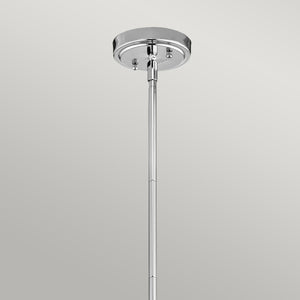 Kichler Pendant from the Everly range. Everly 1 Light Small Pendant Product Code = KL-EVERLY-P-S-CH
