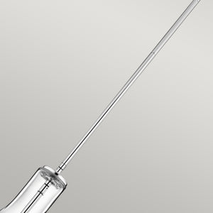 Kichler Pendant from the Everly range. Everly 1 Light Small Pendant Product Code = KL-EVERLY-P-S-CH