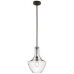 Kichler Pendant from the Everly range. Everly 1 Light Small Pendant Product Code = KL-EVERLY-P-S-OZ