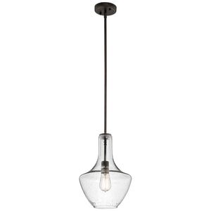 Kichler Pendant from the Everly range. Everly 1 Light Small Pendant Product Code = KL-EVERLY-P-S-OZ