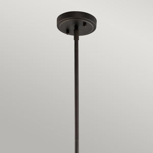 Kichler Pendant from the Everly range. Everly 1 Light Small Pendant Product Code = KL-EVERLY-P-S-OZ