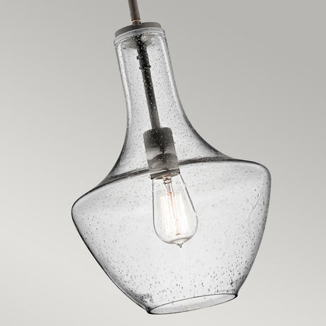 Kichler Pendant from the Everly range. Everly 1 Light Small Pendant Product Code = KL-EVERLY-P-S-OZ