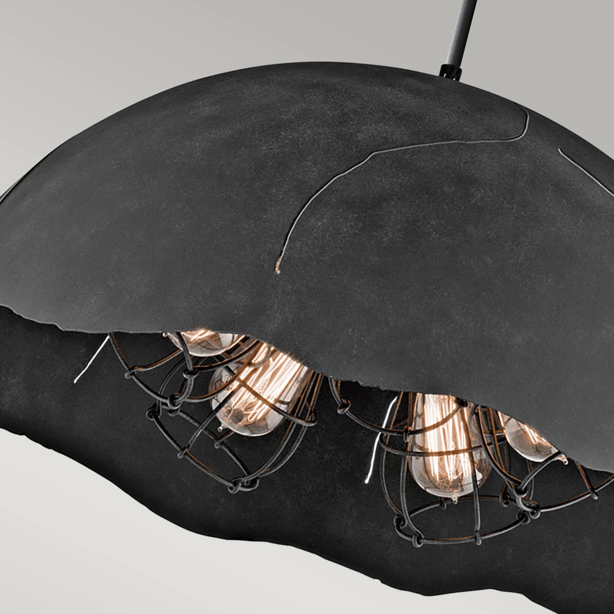 Kichler Pendant from the Fracture range. Fracture 5 Light Pendant Product Code = KL-FRACTURE-P-L