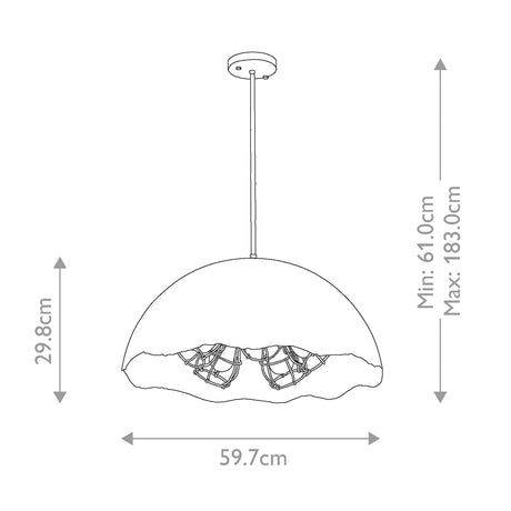 Kichler Pendant from the Fracture range. Fracture 5 Light Pendant Product Code = KL-FRACTURE-P-L