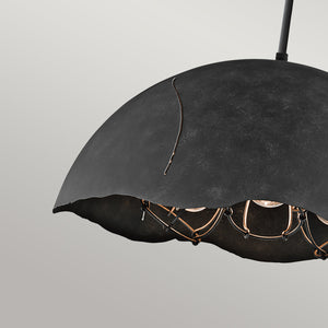 Kichler Pendant from the Fracture range. Fracture 3 Light Pendant Product Code = KL-FRACTURE-P-M