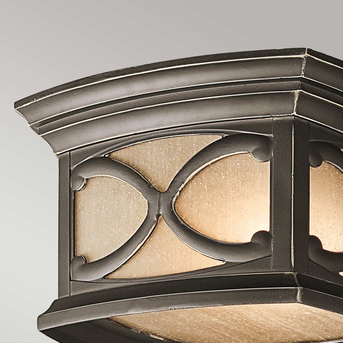 Kichler Ceiling Flush from the Franceasi range. Franceasi 2 Light Flush  Product Code = KL-FRANCEASI-F