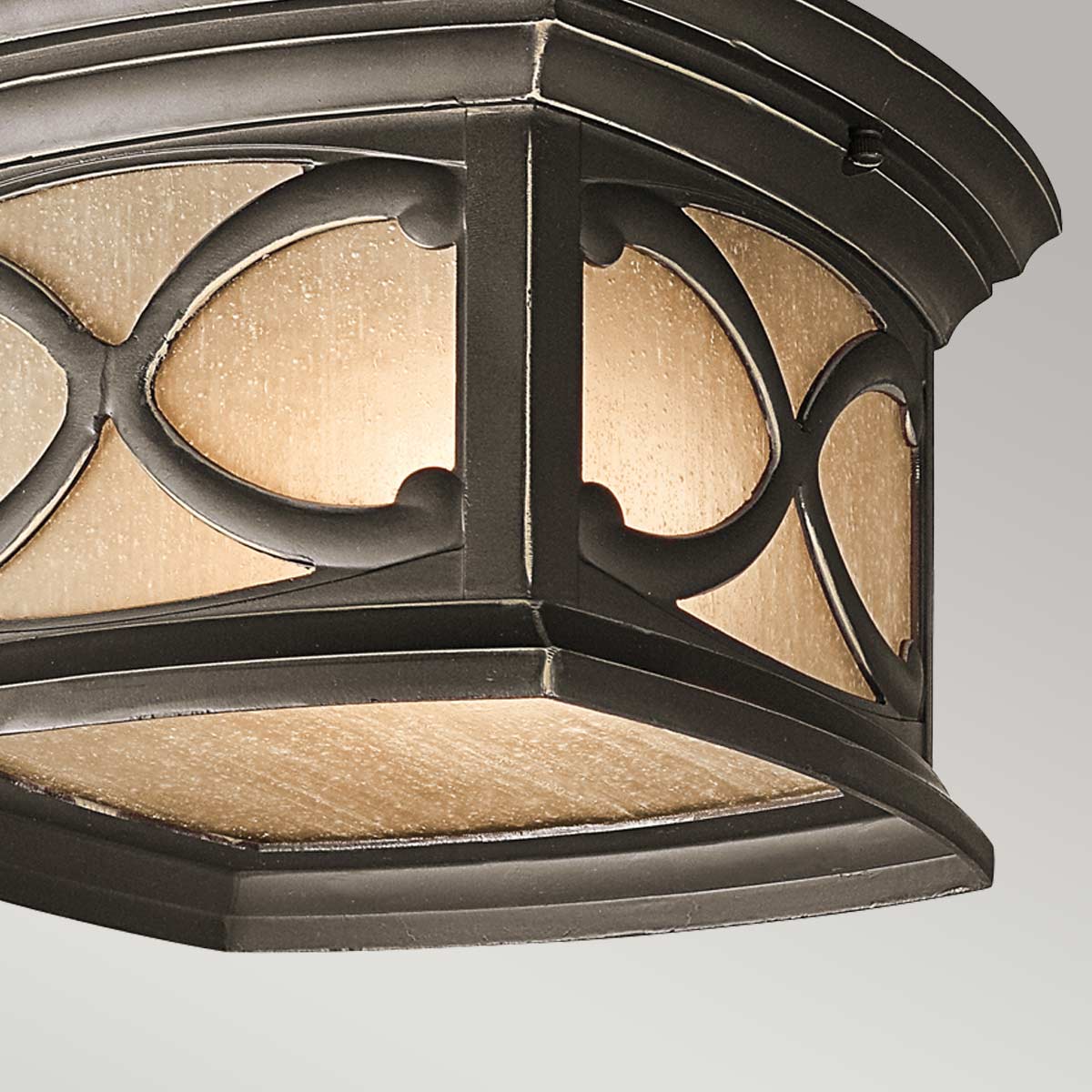 Kichler Ceiling Flush from the Franceasi range. Franceasi 2 Light Flush  Product Code = KL-FRANCEASI-F