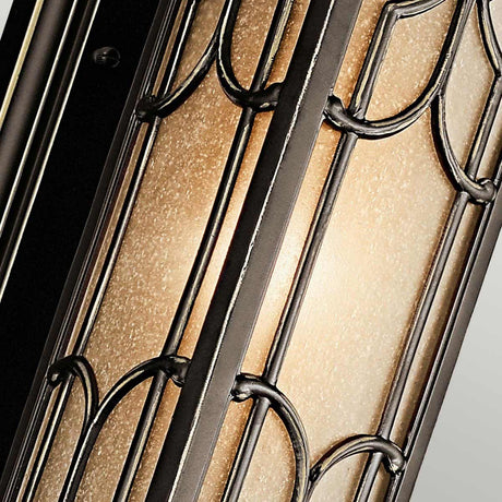Kichler Outdoor Wall Light from the Franceasi range. Franceasi 1 Light Small Wall Lantern Product Code = KL-FRANCEASI-S