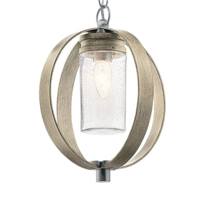 Kichler Outdoor Hanging from the Grand Bank range. Grand Bank 1 Light Outdoor Pendant  Product Code = KL-GRAND-BANK-P-DAG