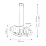 Kichler Grand Bank 5 Light Chandelier – SKU KL-GRAND-BANK5