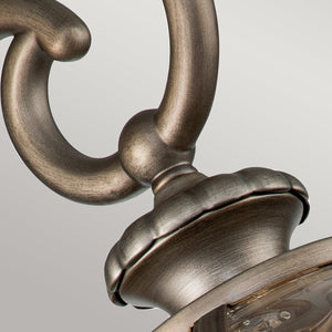 Kichler Outdoor Wall Light from the Halleron range. Halleron 3 Light Wall Lantern Product Code = KL-HALLERON-2M-BU