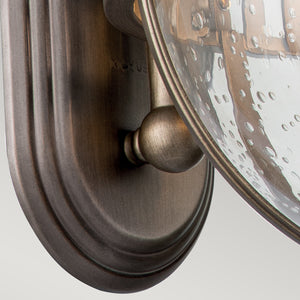 Kichler Outdoor Wall Light from the Halleron range. Halleron 3 Light Wall Lantern Product Code = KL-HALLERON-2M-BU