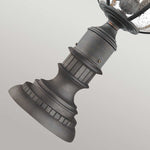 Kichler Pedestal Lantern from the Halleron range. Halleron 3 Light Pedestal Lantern Product Code = KL-HALLERON-3M