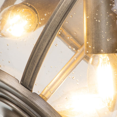 Kichler Ceiling Flush from the Halleron range. Halleron 3 Light Ceiling Flush Product Code = KL-HALLERON-F-BU