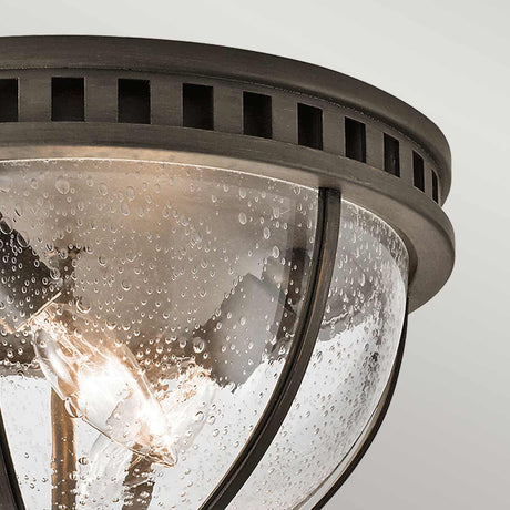 Kichler Ceiling Flush from the Halleron range. Halleron 3 Light Ceiling Flush Product Code = KL-HALLERON-F