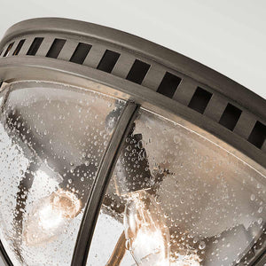 Kichler Ceiling Flush from the Halleron range. Halleron 3 Light Ceiling Flush Product Code = KL-HALLERON-F