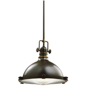 Kichler Pendant from the Hatteras Bay range. Hatteras Bay 1 Light Medium Pendant - Olde Bronze Product Code = KL-HATTERAS-BAY-M-OZ