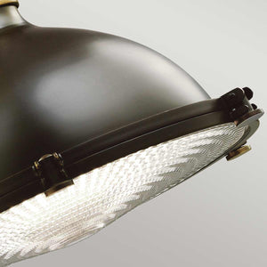 Kichler Pendant from the Hatteras Bay range. Hatteras Bay 1 Light Medium Pendant - Olde Bronze Product Code = KL-HATTERAS-BAY-M-OZ