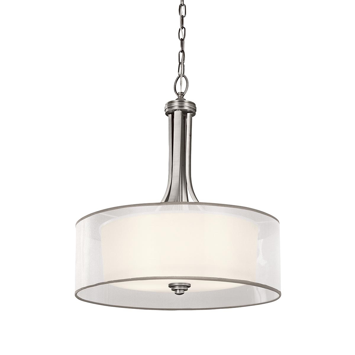 Kichler Pendant from the Lacey range. Lacey 4 Light Large Pendant Product Code = KL-LACEY-P-L-AP