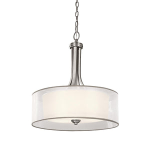Kichler Pendant from the Lacey range. Lacey 4 Light Large Pendant Product Code = KL-LACEY-P-L-AP