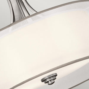 Kichler Pendant from the Lacey range. Lacey 4 Light Large Pendant Product Code = KL-LACEY-P-L-AP