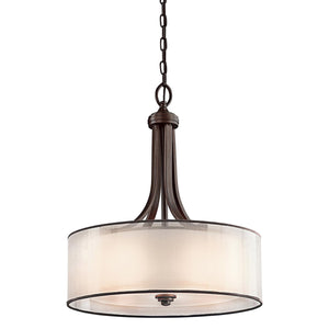Kichler Pendant from the Lacey range. Lacey 4 Light Large Pendant Product Code = KL-LACEY-P-L-MB