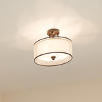 Kichler Ceiling Semi-Flush from the Lacey range. Lacey 3 Light Small Semi-Flush Product Code = KL-LACEY-SF-MB
