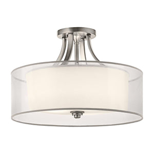 Kichler Ceiling Semi-Flush from the Lacey range. Lacey 4 Light Semi-Flush Product Code = KL-LACEY-SFM-AP