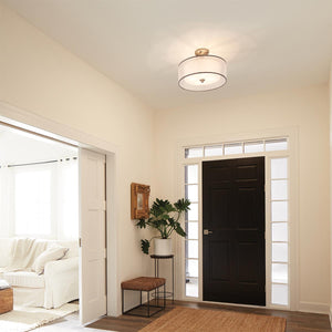 Kichler Ceiling Semi-Flush from the Lacey range. Lacey 4 Light Semi-Flush Product Code = KL-LACEY-SFM-AP