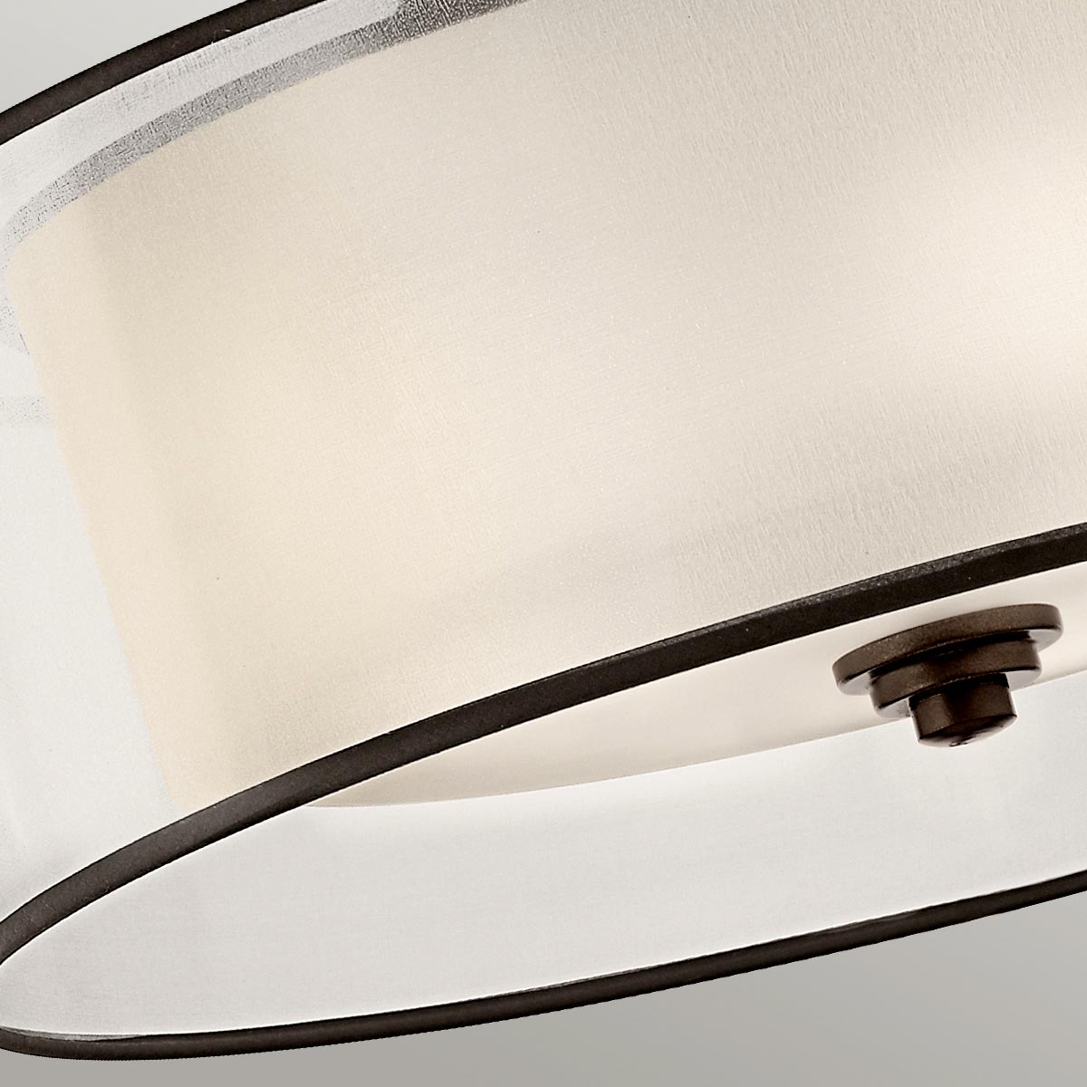 Kichler Ceiling Semi-Flush from the Lacey range. Lacey 4 Light Semi-Flush Product Code = KL-LACEY-SFM-MB