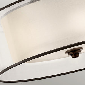 Kichler Ceiling Semi-Flush from the Lacey range. Lacey 4 Light Semi-Flush Product Code = KL-LACEY-SFM-MB