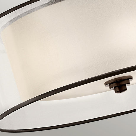 Kichler Ceiling Semi-Flush from the Lacey range. Lacey 4 Light Semi-Flush Product Code = KL-LACEY-SFM-MB