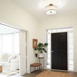 Kichler Ceiling Semi-Flush from the Lacey range. Lacey 4 Light Semi-Flush Product Code = KL-LACEY-SFM-MB